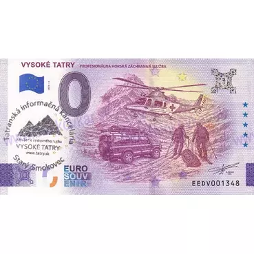 VYSOKÉ TATRY (EEDV 2026-4) pečiatka TiK