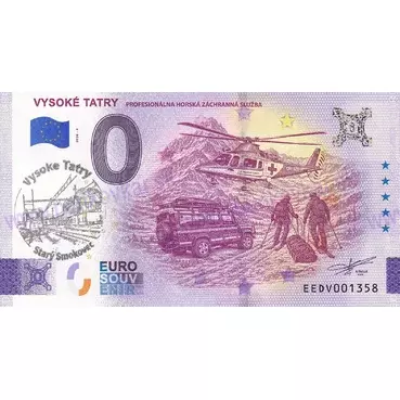 VYSOKÉ TATRY (EEDV 2026-4) pečiatka VT-St.Smokovec