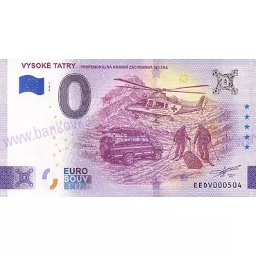 VYSOKÉ TATRY (EEDV 2026-4) profesionálna HZS