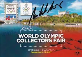 World olympic CF (podpis Miloslav Mečíř)