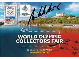 World olympic CF (podpis Miloslav Mečíř)