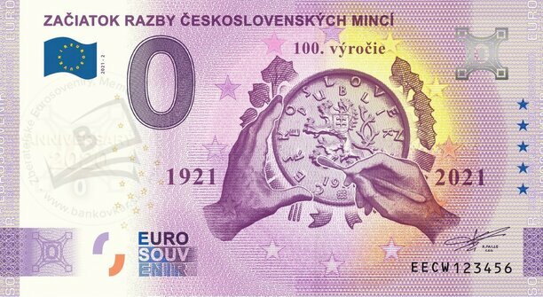 Začiatok razby Československých mincí EECW 2021-2