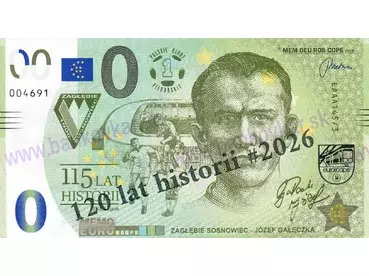 Zagłębie Sosnowiec (EAAA145/3) 120 lat historii #2026