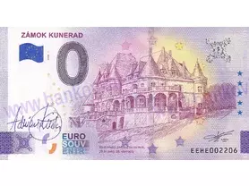 Zámok KUNERAD (EEHE 2025-1) podpis A.Ferda