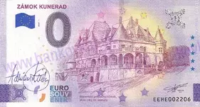 Zámok KUNERAD (EEHE 2025-1) podpis A.Ferda