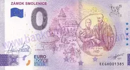 Zámok SMOLENICE (EEGX 2025-1) podpis A.Ferda