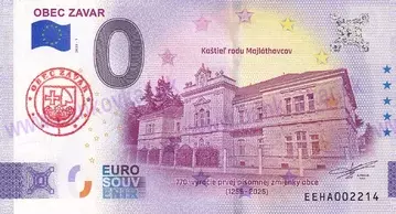 ZAVAR (EEHA 2025-1) pečiatka obce ZAVAR (EEHA 2025-1) pečiatka obce