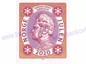 Známka Norge Julen - 2020 - Bjørnstjerne M. Bjørnson