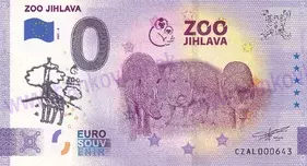 ZOO Jihlava (CZAL 2021-2) pečiatka žirafa